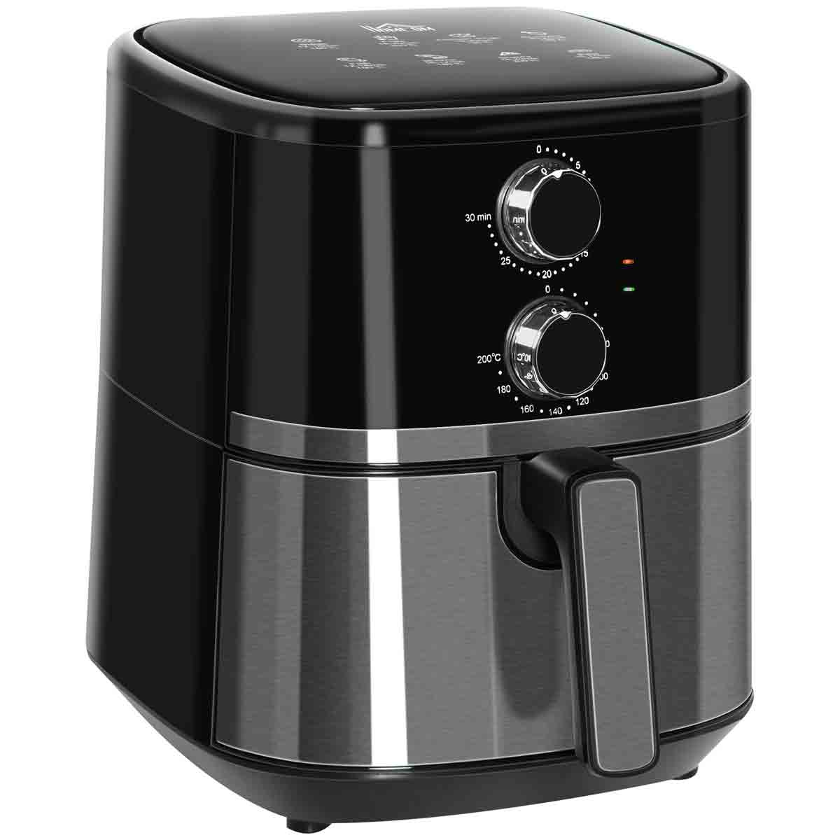 800122V70 1500W 4.5L Air Fryer Oven With Rapid Air Circulation