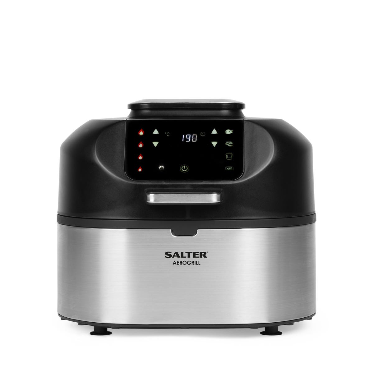Salter EK4549 1750W 6L Aero Grill Pro and Air Fryer Silver Air Fryers on Sale