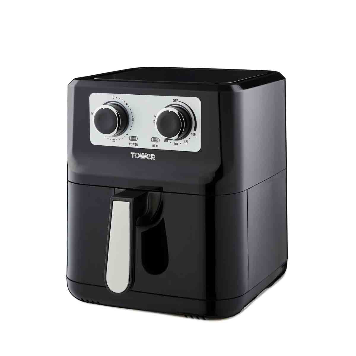 Tower T17090 Vortx 5L Manual Air Fryer Black Air Fryers on Sale