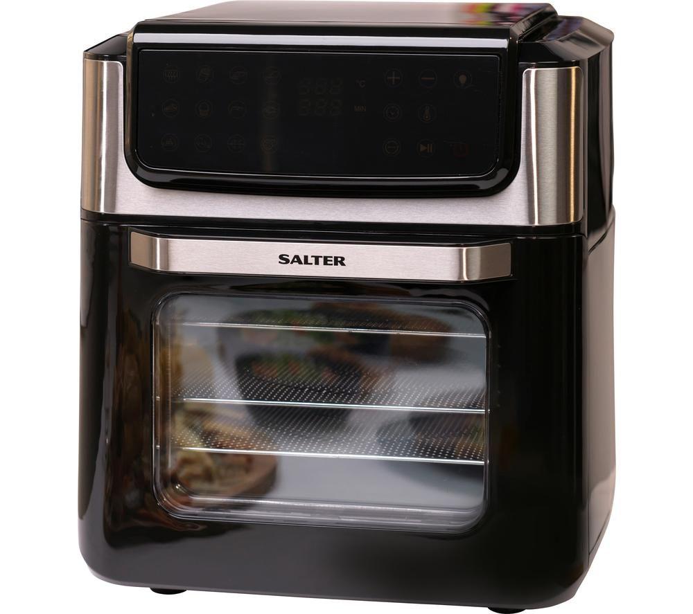 SALTER EK5604 12L Air Fryer Oven Black, Black Air Fryers on Sale