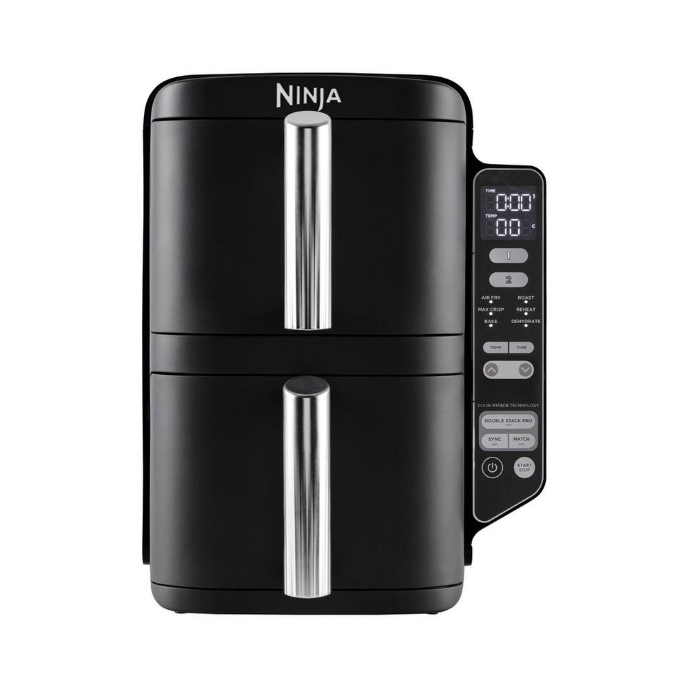 Ninja Double Stack 2Drawer 7.6L Air Fryer Grey SL300UK Air Fryers on Sale